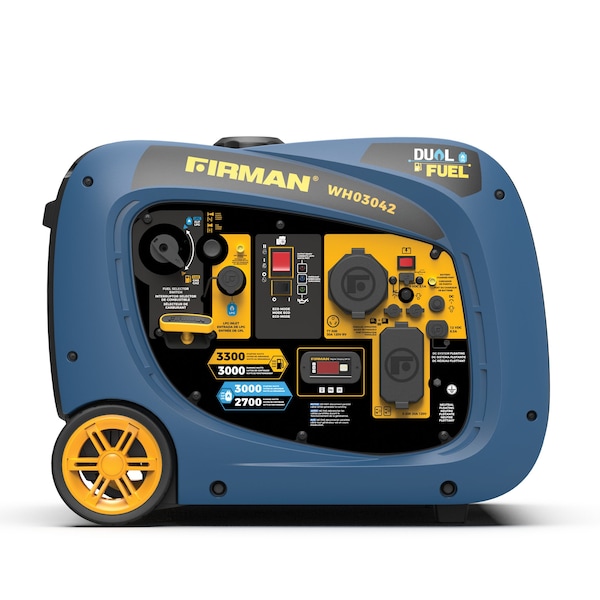 Firman 3650W Dual Fuel Inverter Generator WH03042 Zoro